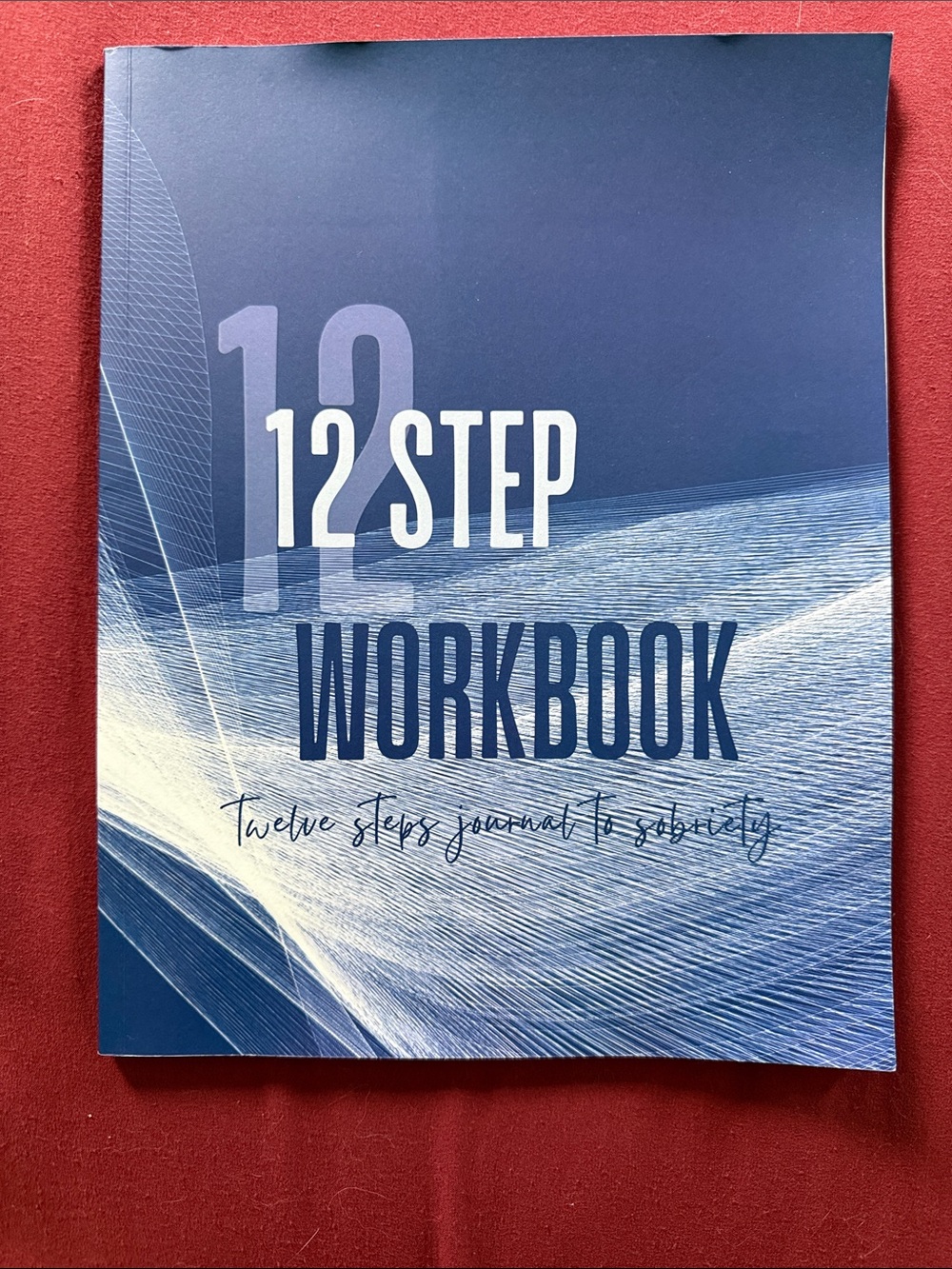 12 Step Workbook - Blue Graphic Cover